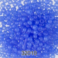 Бисер Чехия круглый 2   10/0   2.3 мм  500 г 32010(Ф170) голубой