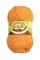 Пряжа ADELIA "KISS"   100\% полиэстер   10 шт. х  50 г  145 м ± 7 м №17 рыжий