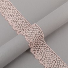Гипюр "Gamma"   65 мм  GGM-6501   в пакете   10 м ± 0.2   Турция GP015BP пудровый