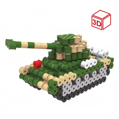 "Hobbius"   TLS-02   Термомозаика №08 Танк 3D