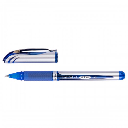 "Pentel"   Ручка гелевая Energel  d 0.7 мм  12 шт. BL57-CO цвет чернил: синий