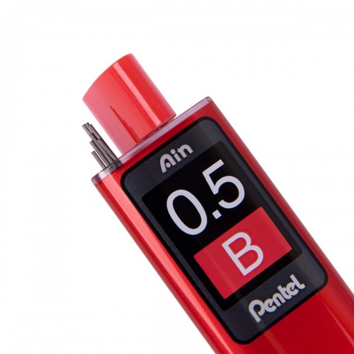 "Pentel"   Грифели для карандашей автоматических Ain Stein   0.5 мм  40 грифелей  в тубе C275-BO B