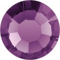 цветн. 2 мм стекло 144 шт в пакете сиреневый (amethyst 20050)