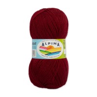 Пряжа ALPINA "KLEMENT"   80\% альпака, 20\% мериносовая шерсть   4 шт. х  50 г  300 м ± 10 м №30 бордовый