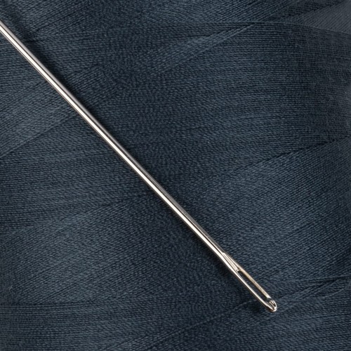 Швейные нитки (полиэстер) 40/2   "Nitka"  ( 301-400 )  4570 м №350 т.т.серый