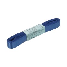 Лента атласная 12 мм ( 1/2 ")  "Gamma"   AL-12P   ФАСОВКА   10 x  5.4 м №136 св.синий