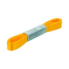 Лента атласная 12 мм ( 1/2 ")  "Gamma"   AL-12P   ФАСОВКА   10 x  5.4 м №140 т.желтый