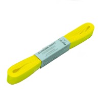 Лента атласная 12 мм ( 1/2 ")  "Gamma"   AL-12P   ФАСОВКА   10 x  5.4 м №507N(13-0630) желтый(неон)