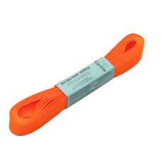 Лента атласная 12 мм ( 1/2 ")  "Gamma"   AL-12P   ФАСОВКА   10 x  5.4 м №510N(15-1460) оранжевый