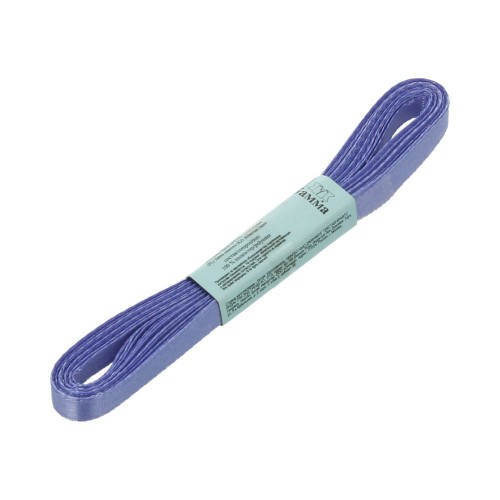 Лента атласная 6 мм ( 1/4 ")  "Gamma"   AL-6P   ФАСОВКА   10 x  5.4 м №053 серо-сиреневый