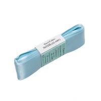 Лента атласная 25 мм ( 1 ")  "Gamma"   AL-25P   ФАСОВКА   5 x  5.4 м №520L(12-4401) голубой