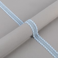 Гипюр "Gamma"   28 мм  GGM-2803   в рулоне   10 м ± 0.2 GP011B голубой