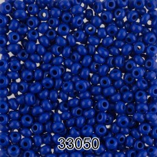 Бисер Чехия круглый 2   10/0   2.3 мм  500 г 33050 (Ф104) яр.синий