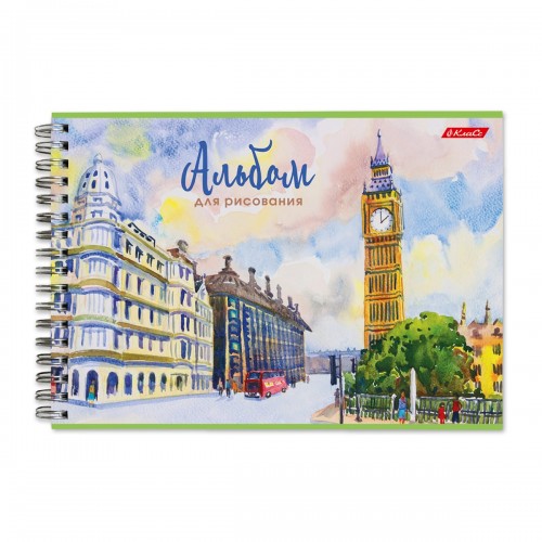 "Светоч"   Альбом для рисования   100 г/м2  A4   29 х  20.5 см  6 шт.  на гребне   48 л. 48АЛГР4_000280 Рисуем пейзажи