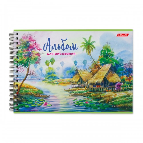 "Светоч"   Альбом для рисования   100 г/м2  A4   29 х  20.5 см  6 шт.  на гребне   48 л. 48АЛГР4_000280 Рисуем пейзажи