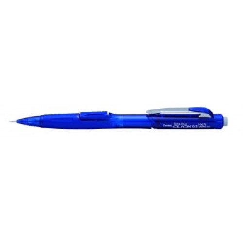 "Pentel"   Карандаш автоматический CLICK -Twist-Erase с боковой кнопкой   0.5 мм  12 шт. PD275T-CX синий корпус