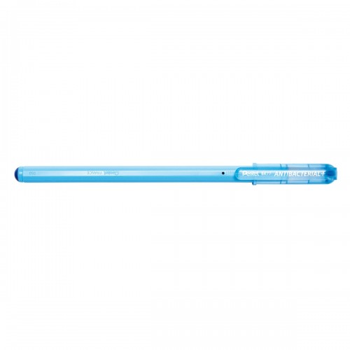 "Pentel"   Ручка шариковая Antibacterial+  d 0.7 мм  12 шт. BK77AB-CE металлический наконечник цвет чернил: синий