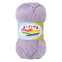 Пряжа ALPINA "BABY SUPER SOFT"   50\% хлопок, 50\% бамбук   10 шт. х  50 г  150 м ± 10 м №13 св.сиреневый