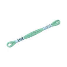 Нитки для вышивания "Gamma"    мулине  ( 3071-3172 )  100\% хлопок   24 x  8 м №3137 св.св.бирюзовый