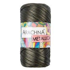 Пряжа ARACHNA "METALLICA"   100\% полиэстер   4 шт. х  115 г ± 10 г  50 м №05 хаки