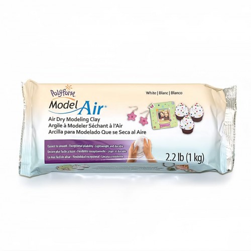 "Sculpey"   Model Air полимерная глина   AD2222   1000 г  белый