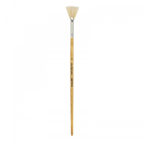 Кисть щетина "Mr.Painter"   BBW 132-04   веерная   5 шт  короткая ручка №04