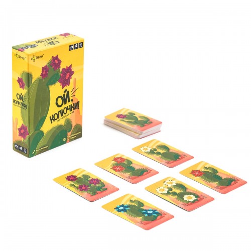 Игра настольная "Эврикус"   "Ой, колючки!"   BG-11093 .