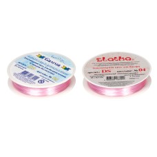 "Zlatka"   / "Gamma"   Эластомерная нить (спандекс)   DS  d 1 мм  10 х  18 м ± 0.5 м №07 салатовый