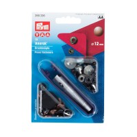 Кнопка "PRYM"   390336   "Анорак"   латунь  d 12 мм  10 шт. под состаренную медь