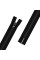 Молния Металл оксид (черный никель) ZIP 3B   однозамковая   20 см Тип 3   10 шт  неразъёмная   "Gamma"  ЧЕРНЫЙ №310