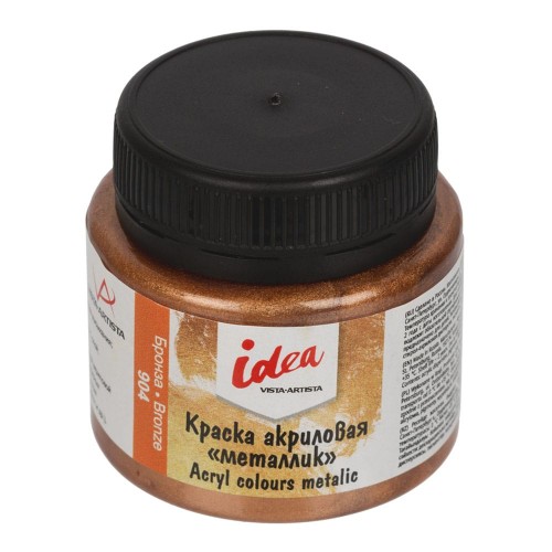 Краска акриловая "VISTA-ARTISTA"   idea   для декора металлик   IME-50   50 мл 902 Золото (Gold)