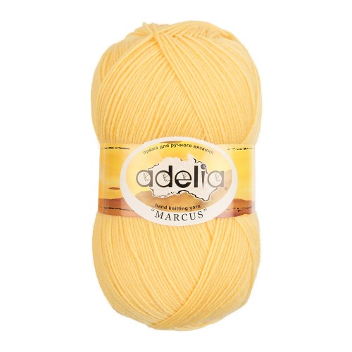Пряжа ADELIA "MARCUS"   60\% полиэстер, 40\% шерсть   5 шт. х  100 г  375 м ± 19 м  СК/Распродажа №18 св.серый