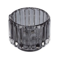 "Stilerra home"   PFH-105   Подсвечник  h. 8.5 см №02 серый