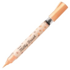 "Pentel"   Маркер-кисть Milky с кнопкой подкачки чернил XGFH в блистере   1-10 мм   кисть XGFH-PFX