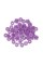 Кнопка "Micron"   POM-12 FL/500   Кнопки пластиковые   пластик  d 12 мм  500 шт. № 013 фиолетовый