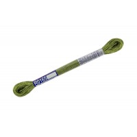 Нитки для вышивания "Gamma"   мулине   100\% вискоза   12 x  8 м R0165 хаки-зеленый