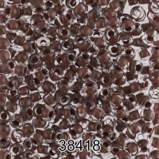Бисер Чехия круглый 5   10/0   2.3 мм  500 г 38418 (Ф225) коричневый