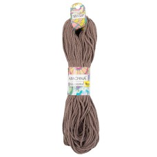Пряжа ARACHNA "Macrame Rope"   70\% хлопок, 30\% полиэстер   3 шт. х  120 г ± 10 г  54 м ± 1 м №303 св.коричневый