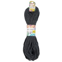 Пряжа ARACHNA "Macrame Rope"   70\% хлопок, 30\% полиэстер   3 шт. х  120 г ± 10 г  54 м ± 1 м №103 серый