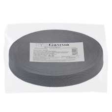 Лента киперная   25 мм  TCT-25   50 м серый/grey