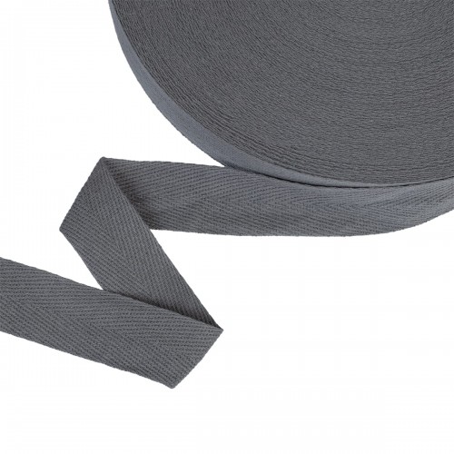 Лента киперная   25 мм  TCT-25   50 м серый/grey