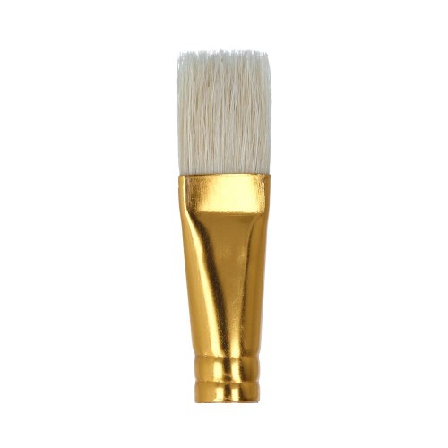 Кисть щетина "Mr.Painter"   BBR 134-18   плоская   5 шт  длинная ручка №18