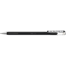 "Pentel"   Ручка гелевая с супер укрывистыми чернилами Mattehop  d 1 мм K110-VAX цвет чернил: черный