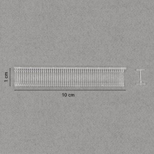 Держатели этикеток к эт.пист.   TPS-01   "Micron"   5000 шт  в картонной упаковке 10 мм прозрачный