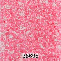 Бисер Чехия круглый 5   10/0   2.3 мм  500 г 38698 (Ф259) малиновый