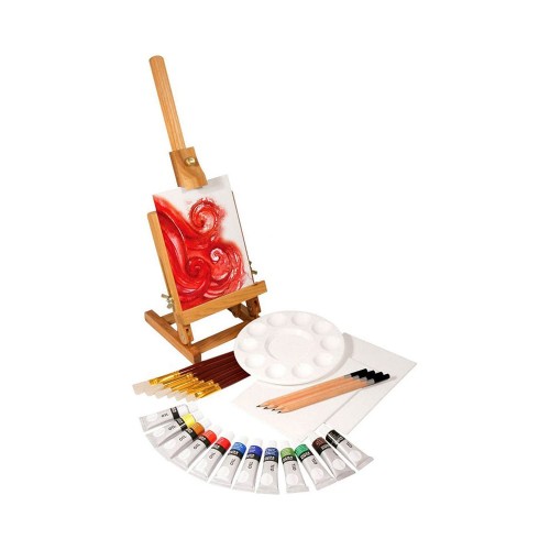 Краска масляная "Daler Rowney"   набор Simply с мольбертом   12 цв. х  12 мл 118500201