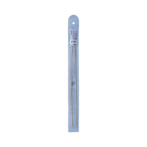 Спицы  GAMMA прямые   BL2   бамбук  d 2.5 мм  35 см - 36 см  2 шт .