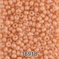 Бисер Чехия круглый 4 10/0 2.3 мм 500 г 16918 (Ф308) бежевый