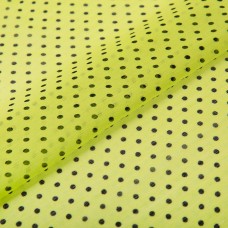 Ткань PC-05   Chiffon   68 г/кв.м ± 5 г/кв.м  147 см ± 2 см  100\% полиэстер №20 салатовый/черный