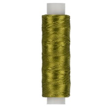 Нитки для вышивания "Gamma"   V150/2   100\% вискоза   10 x  183 м  200 я №3258 зеленый